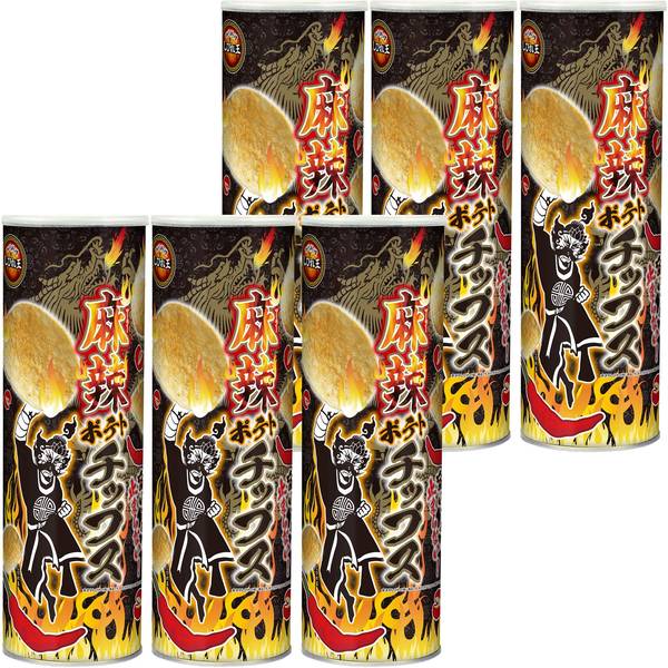 アライド 四川料理 しびれ王 麻辣ポテトチップス 110g x6個