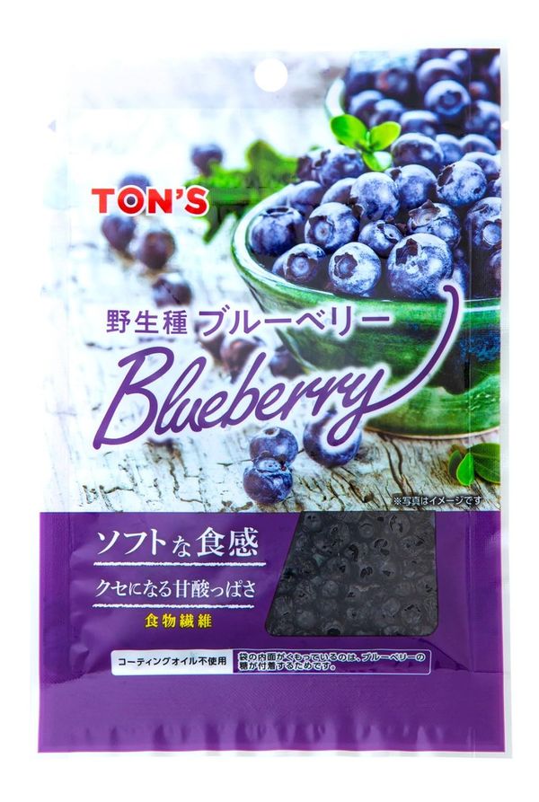 東洋ナッツ食品 TON'S 野生種ブルーベリー コーティングオイル不使用 30gx10袋
