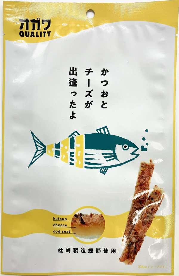 Rakuten - オガワ食品 かつおとチーズが出逢ったよ 50g x 4個セット