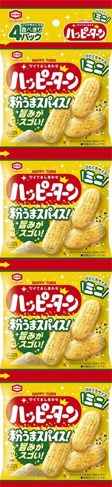 亀田製菓 ハッピーターンミニスパイス4連 52gx10袋