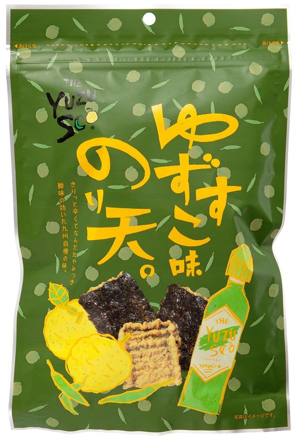 乐天商城 - 高橋商店 のり天 ゆずすこ味 50gx5袋