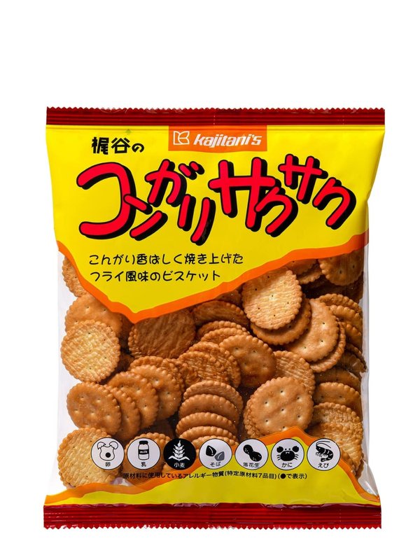 乐天商城 - 梶谷食品 梶谷のコンガリサクサク 134gx12袋