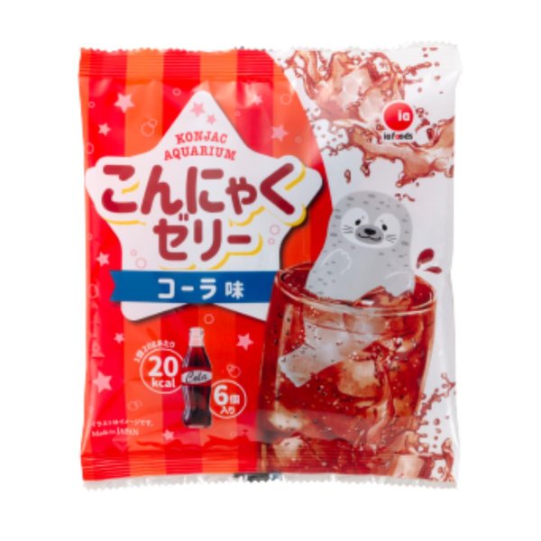 Rakuten - アイエーフーズ AQこんにゃくゼリー(コーラ) 20gx6 x12袋セット