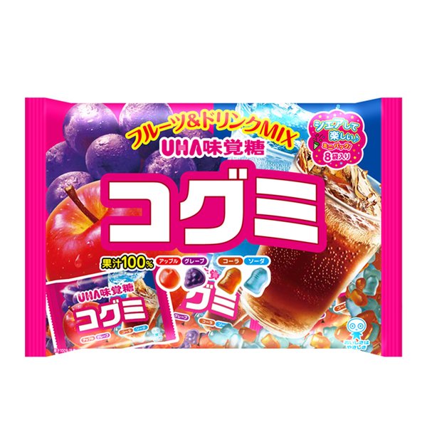 樂天商城 - UHA味覚糖 コグミ ファミリーパック 128gx16袋