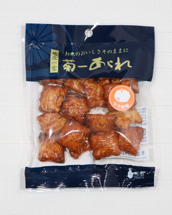 菊一あられ ベジタブルあられ ゆず味噌 25g小袋 x12袋