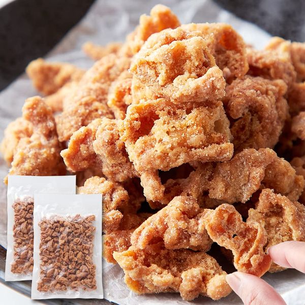 乐天商城 - 天然生活 おつまみ鶏皮 柚子胡椒風味 (400g) 国産 おつまみ 珍味 チップス パリパリ カリカリ ジューシー 揚げ 大容量 お徳用 業務用 やみつき