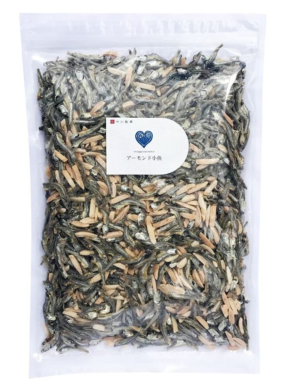 Rakuten - 今川製菓 アーモンド小魚 500g 国産小魚使用 おつまみ カルシウム たっぷり 食品添加物不使用