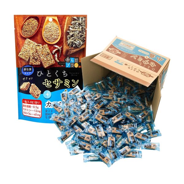 Rakuten - MDホールディングス からだプラン ひとくちセサミン 小魚 (大容量BOX)