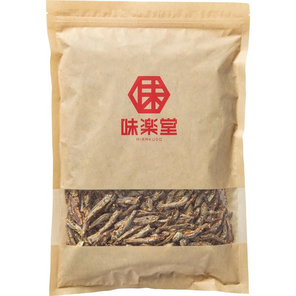 乐天商城 - 味楽堂 ごまいわし 国産 煮干し 小魚 おやつ 500g