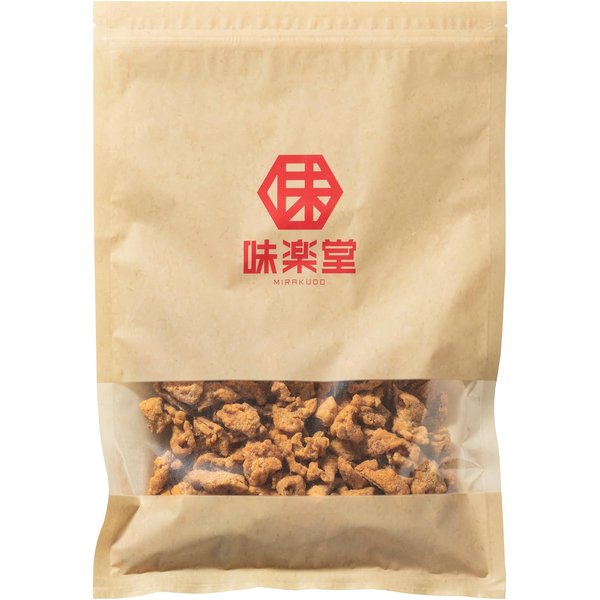 味楽堂 鶏皮チップス 200g 柚子胡椒風味 国産 鶏皮揚げ せんべい 米粉使用 おつまみ おやつ