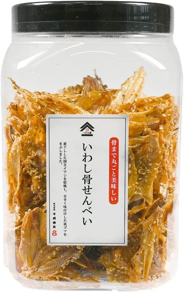 乐天商城 - いわし骨せんべい 350g 国内加工 ごま入り