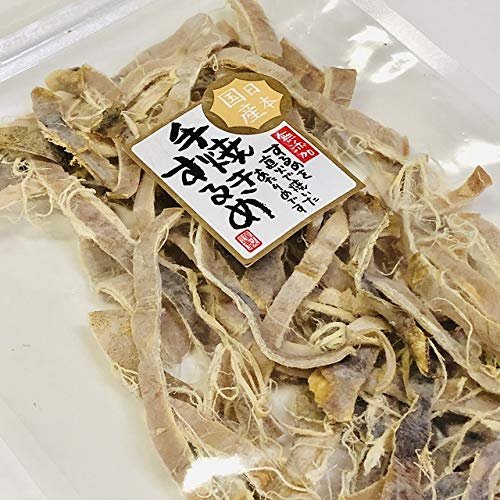 Rakuten - 内野海産 塩分少なめ 2袋セット国産無添加 減塩手焼きするめあたりめ200g (100gx2) 便利なチャック袋入り