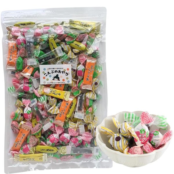 Rakuten - おやつ8種詰め合わせ こんぶのおやつ色々総選挙 400g x1袋昆布専門店 源蔵屋とろろ巻 味きらり 磯ふくみ レモン昆布 ソフト昆布飴 根昆布飴 梅昆布飴 ちょこまる