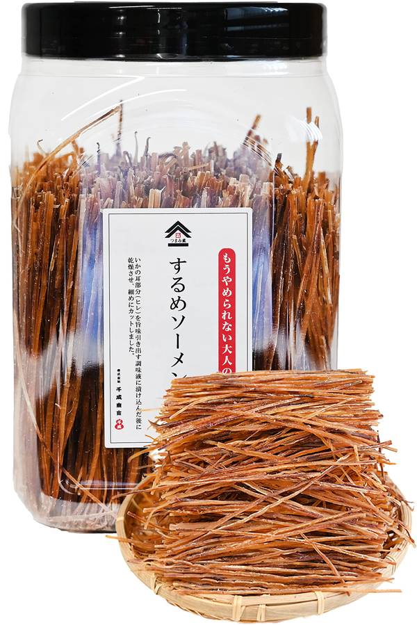業務用 イカソーメン 駄菓子 懐かしい甘め/コリコリ食感 いかそうめん イカそうめん/スルメソーメン/スルメスティック (おつまみ/おやつ に) 千成商会 [ つまみ蔵 ] 760g