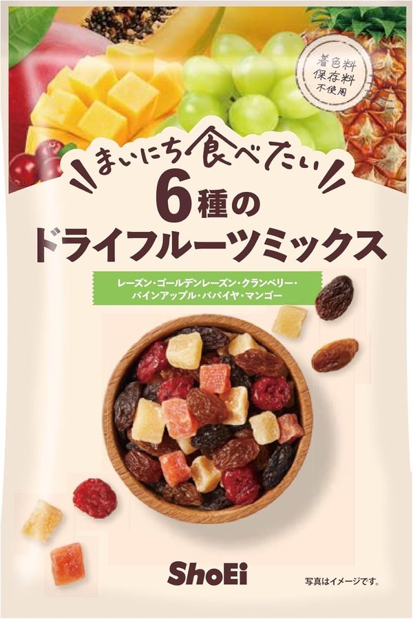 ���ɿ��ʹ��� �ޤ��ˤ����٤��� 6��Υɥ饤�ե롼�ĥߥå��� 135g