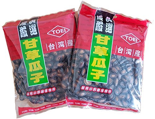 2袋セット 甘草瓜子 厳選スイカの種 西瓜子 食用 台湾産 300g x 2袋