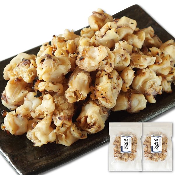 Rakuten - おつまみ 炙り イカなんこつ 132gx2袋 焼きいか 炙り こんがり 香ばしい イカ軟骨 コリコリ 北海道函館製造