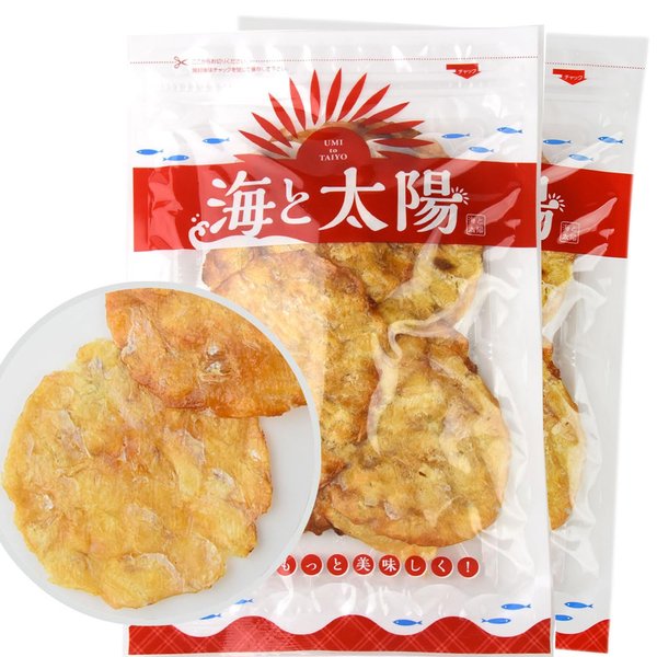 海と太陽 ＜しっとり炙りかわはぎx2袋セット (合計360g)＞ カワハギ ハギロール かわはぎロール 海鮮 珍味 おつまみ