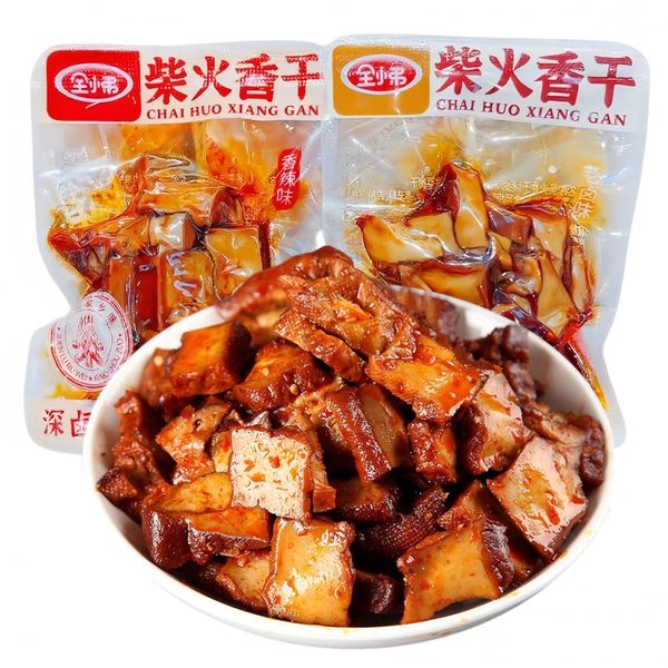 Rakuten - 豆腐干 柴火香干 ラーティアオ 豆干本来の味を保つ 新鮮で歯ごたえがある にがり汁がしっかりと味にしみる つまみ 個包装小袋 干し豆腐 麻辣 辣條 豆乾 辛いお菓子です 中国零食 休食品 スナックカジュアル (ミックス味250g)
