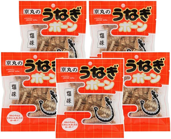 静岡 浜松土産 うなぎボーン 塩味 26gx5袋セット 京丸
