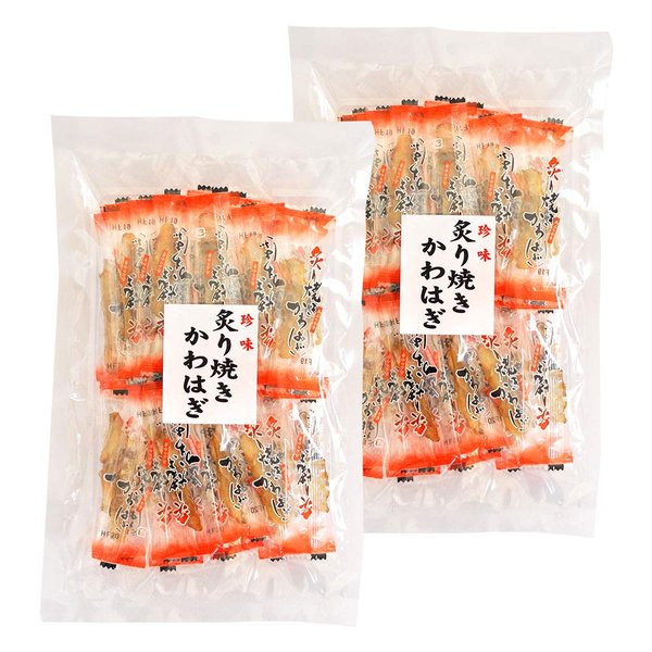 炙り焼きかわはぎ 50g(個装紙)x2袋 (特産横丁x全国の珍味・加工品シリーズ) OUSM 三重県 伊勢 志摩 お土産