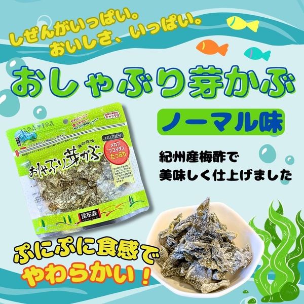 昆布森 おしゃぶり芽かぶ めかぶ メカブ フコイダン豊富 おやつ (1個, ノーマル)