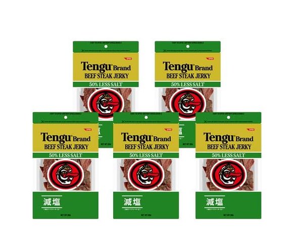 テング ビーフジャーキー オリジナル 減塩 93g 5袋セット