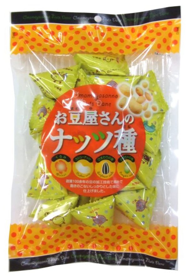 内山藤三郎商店 お豆屋さんのナッツ種 100gx4袋