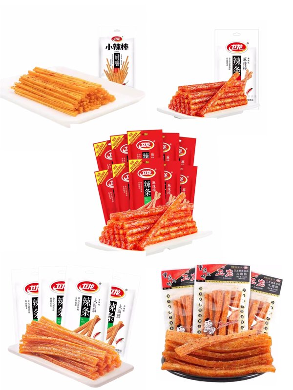 選べる 大面筋 辣棒スパイシースナック 大豆と麺の製品 辛い軽食 カジュアル食品 おつまみ外装印字は製造日 (大面筋 106g, 10点) zozo-10089324 zo- サンプル画像2