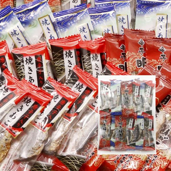 樂天商城 - 焼あごシリーズ 3種セット 30袋 焼あごシリーズ プレーン 唐辛子 明太子