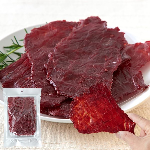 天然生活 ビーフジャーキー (90g) 和風醤油味 牛もも肉使用 おつまみ おやつ 珍味 簡易包装  ...