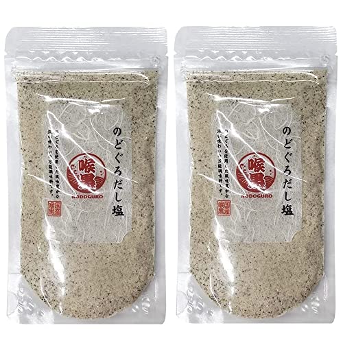 はぎの食品 のどぐろだし塩 160g (2個セット) 調味料 お吸い物 茶碗蒸し スープ おにぎり【在庫あり】