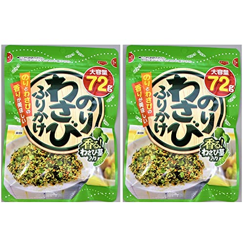 日本海水 のりわさび72g(2袋)おまけ付【在庫あり】 日本海水 のりわさび72g(2袋)おまけ付【在庫あり】