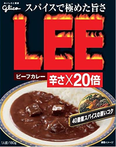 ビーフカレーLEE 辛さ×20倍 （6個セット）+ Topsellerオリジナルポケットティッシュおまけ付き【在庫あり】