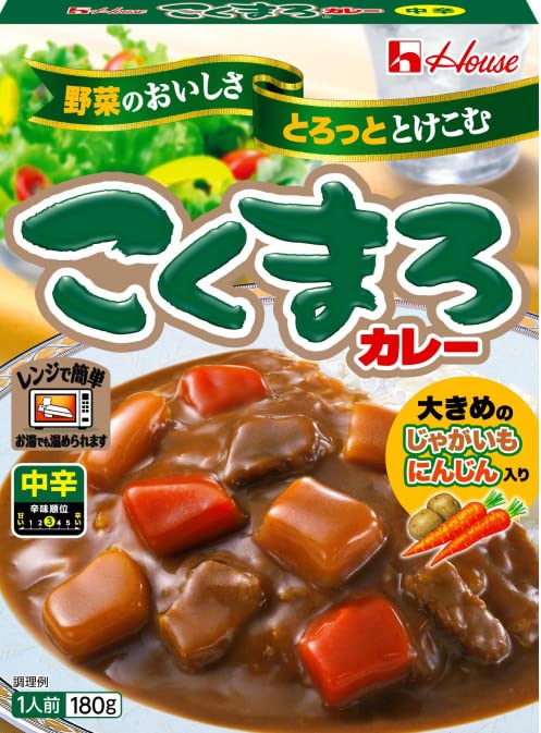 こくまろカレー ＜中辛＞ （6個セット）おまけ付【在庫あり】