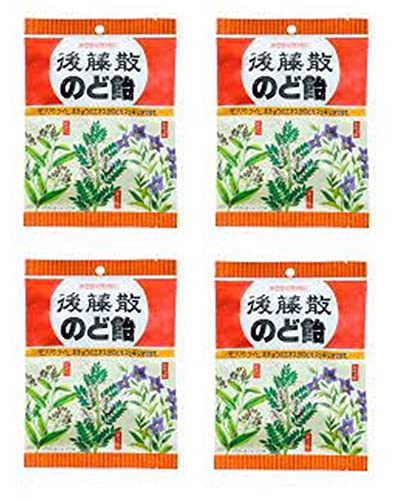 乐天商城 - 入江製菓 後藤散のど飴 のどのイガイガに（4袋）おまけ付【在庫あり】