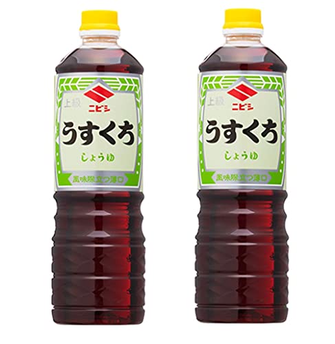 ニビシ 上級うすくち 1L（2本セット）おまけ付【在庫あり】