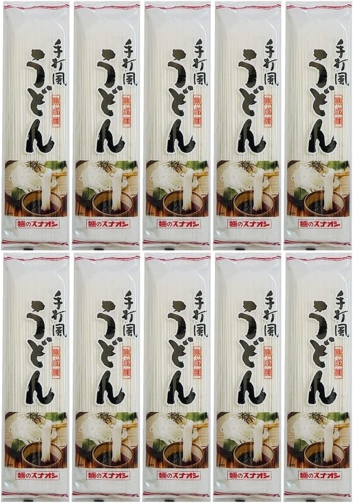 手打風うどん200g(10袋セット)おまけ付き【在庫あり】