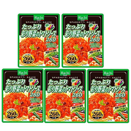 たっぷり彩り野菜のトマトソース260g×5 おまけ付き Hachi おかず レトルト 夜食【在庫あり】 たっぷり彩り野菜のトマトソース260g×5 おまけ付き Hachi おかず レトルト 夜食【在庫あり】