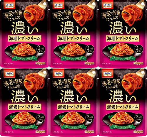 オーマイ 濃い海老トマトクリーム240g×6 おまけ付き おかず レトルト 夜食【在庫あり】 オーマイ 濃い海老トマトクリーム240g×6 おまけ付き おかず レトルト 夜食【在庫あり】