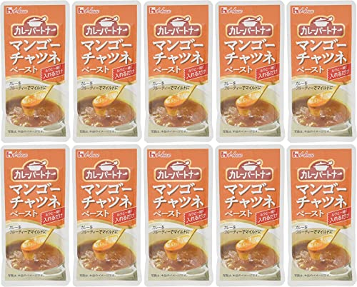 カレーパートナー ＜マンゴーチャツネペースト＞10個セット おまけ付き ハウス食品 使い切り 調味料【在庫あり】