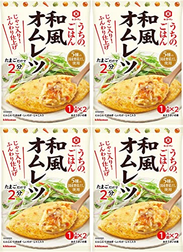 キッコーマン うちのごはん 和風オムレツ(4袋セット)おまけ付き おかず 簡単【在庫あり】