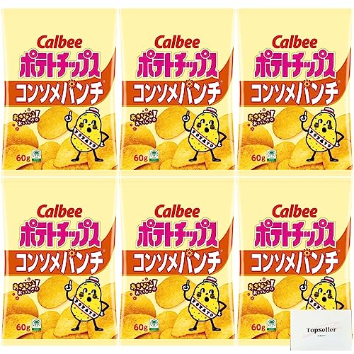 カルビー ポテトチップス コンソメパンチ50g×6袋 Topsellerオリジナルポケットティッシュおまけ付き【在庫あり】 カルビー ポテトチップス コンソメパンチ50g×6袋 Topsellerオリジナルポケットティッシュおまけ付き【在庫あり】