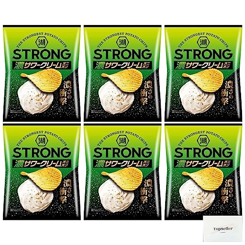 湖池屋ストロングポテトチップス 濃サワークリームオニオン55g×6袋 Topsellerオリジナルポケットティッシュおまけ付き【在庫あり】 湖池屋ストロングポテトチップス 濃サワークリームオニオン55g×6袋 Topsellerオリジナルポケットティッシュおまけ付き【在庫あり】