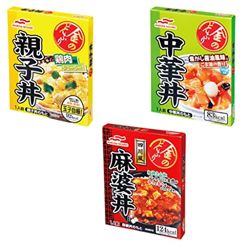 金のどんぶり 親子丼 180g・麻婆丼 180g・中華丼 160g(3種類×2)おまけ付【在庫あり】 金のどんぶり 親子丼 180g・麻婆丼 180g・中華丼 160g(3種類×2)おまけ付【在庫あり】