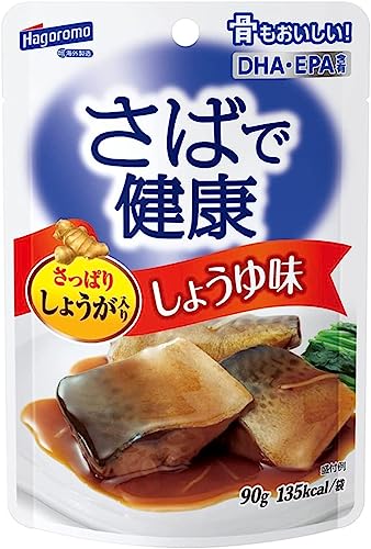zo-のはごろも　さば　しょうゆ味 (パウチ) 90g×10個　+ Topsellerオリジナルポケットティッシュおまけ付き【在庫あり】｜アングル3