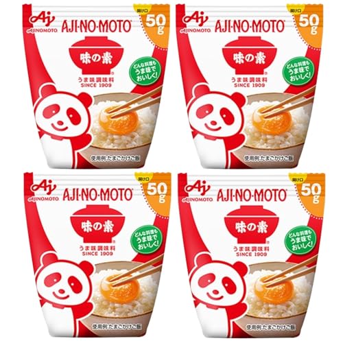 4個味の素 50g うま味調味料 詰替え用 どんな料理もうま味でおいしく TKG 煮物 炒め物 アレンジ 常備 クッキング 4個味の素 50g うま味調味料 詰替え用 どんな料理もうま味でおいしく TKG 煮物 炒め物 アレンジ 常備 クッキング