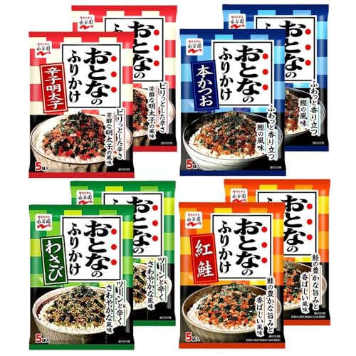 4種セットおとなのふりかけ 辛子明太子/紅鮭/かつお/わさび (各2袋×4種類) 永谷薗 まとめ買い 芳醇な風味 辛さの質 バランス 分包タイプ 開けたてのおいしさ おいしい海苔 家族で満足 おまけ付(シール) 4種セットおとなのふりかけ 辛子明太子/紅鮭/かつお/わさび (各2袋×4種類) 永谷薗 まとめ買い 芳醇な風味 辛さの質 バランス 分包タイプ 開けたてのおいしさ おいしい海苔 家族で満足 おまけ付(シール)