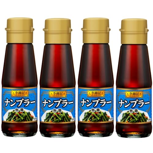 4本李錦記 魚醤 (ナンプラー) 130g 中華調味料 炒め物 サラダ かけるだけ タイ料理 アジアンフード 調味料 アジアンレシピ アレンジ 簡単 時短