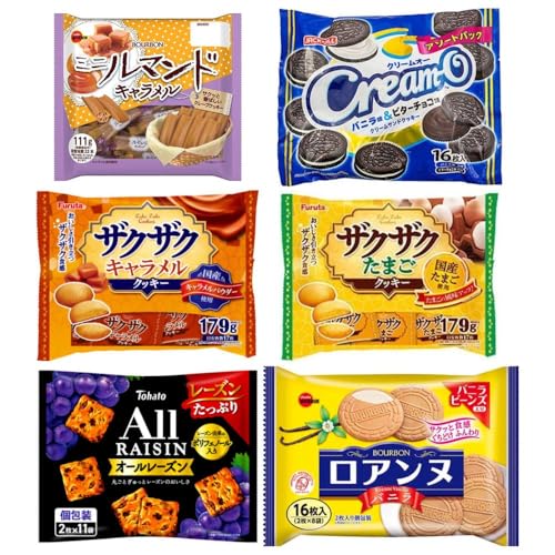 【6種類】ファミリーパック (ザクザク キャラメル クッキー/ザクザク たまご クッキー/ロアンヌバニラ/ミニルマンドキャラメル/クリームオーアソートパック/オールレーズン) 定番 大容量 アソートセット クッキー ビスケット チョコレート ウエハース お菓子 おやつ 休憩 【6種類】ファミリーパック (ザクザク キャラメル クッキー/ザクザク たまご クッキー/ロアンヌバニラ/ミニルマンドキャラメル/クリームオーアソートパック/オールレーズン) 定番 大容量 アソートセット クッキー ビスケット チョコレート ウエハース お菓子 おやつ 休憩